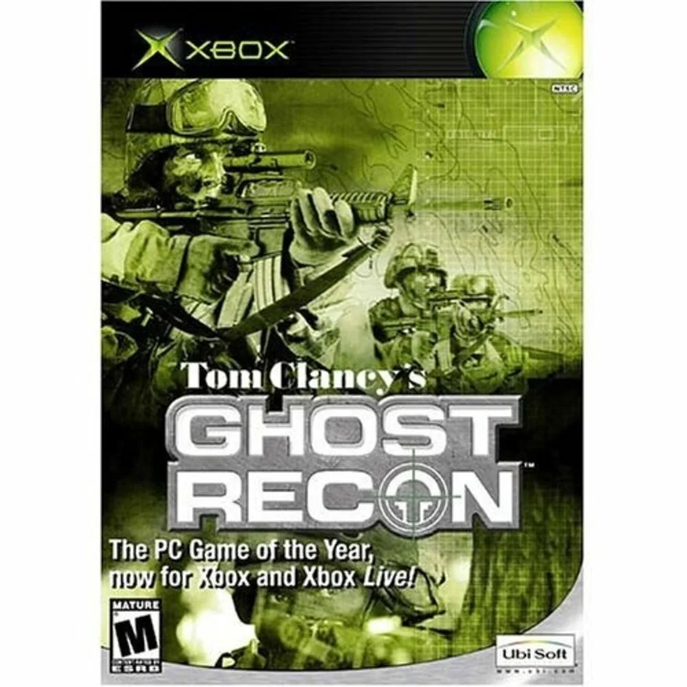 Tom Clancy's GHOST RECON XBOX Game of the Year Disk w/ Clamshell Case